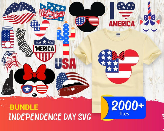 Independence Day Disney, Independence Svg, 4th of july Svg, disney svg