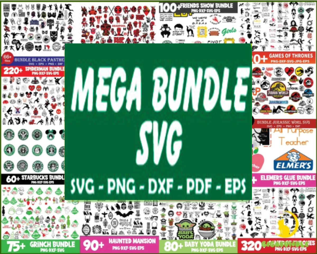 15000 Mega Bundle Svg, Bundle Svg, Ultimate Mega Bundle Svg