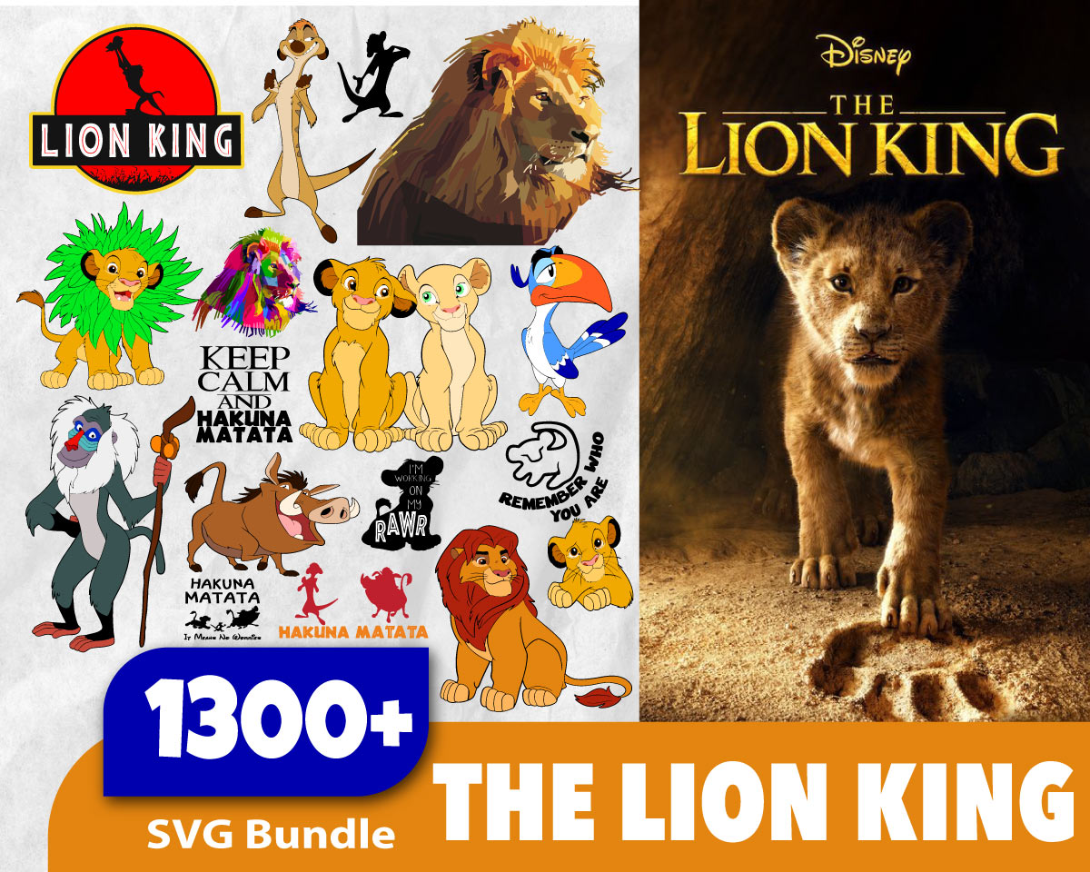 Disney Cartoon Mega Bundle, Lion king Svg, Winnie Poor Svg, Toy Story