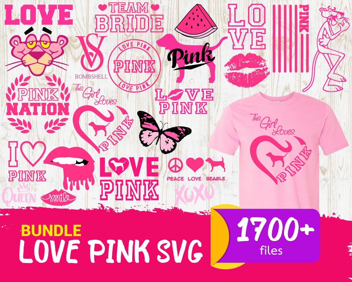 All Trending Hot Design SVG, Trending Svg, Pink Bundle Svg