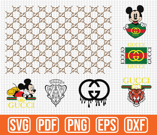 Brand Logo Bundle Svg, Fashion Svg, Logo Bundle Svg