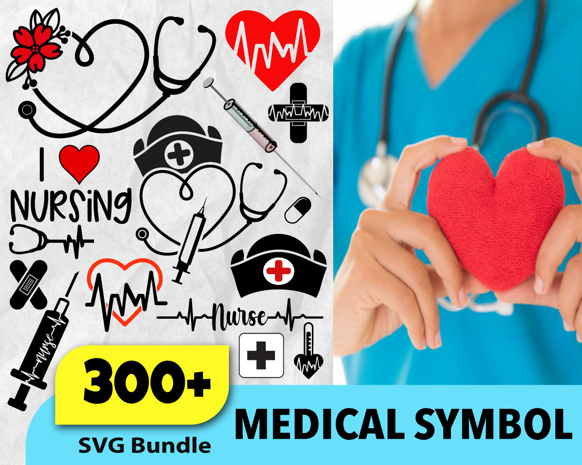 Doctor and Nurse Mega Bundle Svg, Doctor Svg, Nurse Svg, Nurse Life