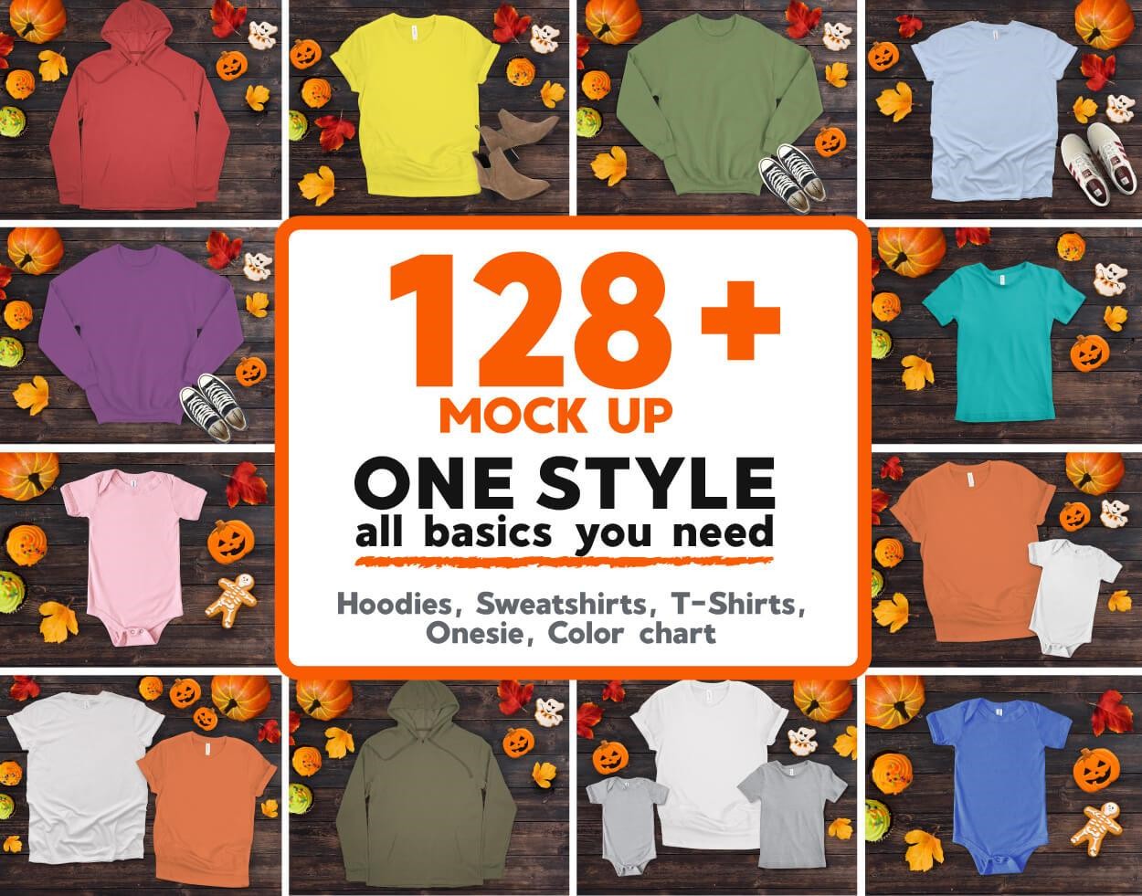 Mockup One Style Png Mega Bundle, Mockup Png, Basics Mockup