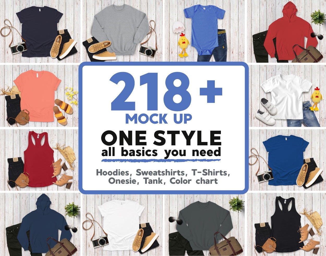 Mockup One Style Png Mega Bundle, Mockup Png, Basics Mockup