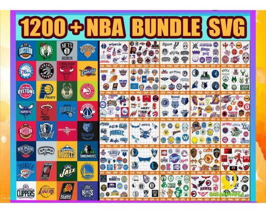 All team NBA Svg, NBA Svg, Basketball Svg, Sport Svg, Bundle Sport Svg