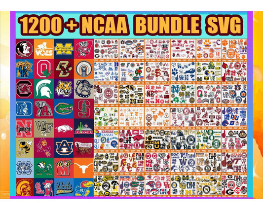 All team Ncaa Svg, Ncaa Svg, Football Svg, Sport Svg