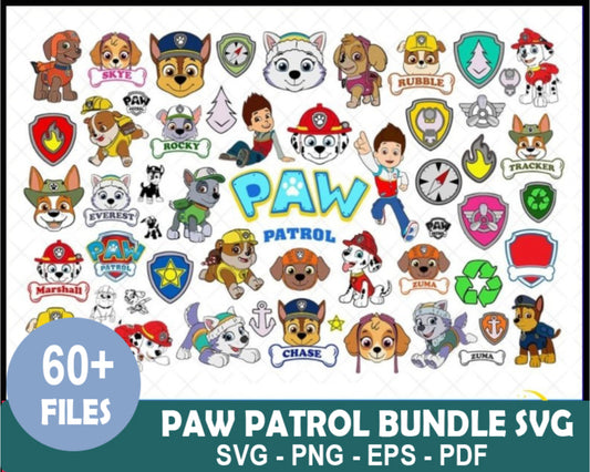 Puppy Patrol SVG Bundle, Patrol svg, Puppy Patrol svg, Paw Patrol svg