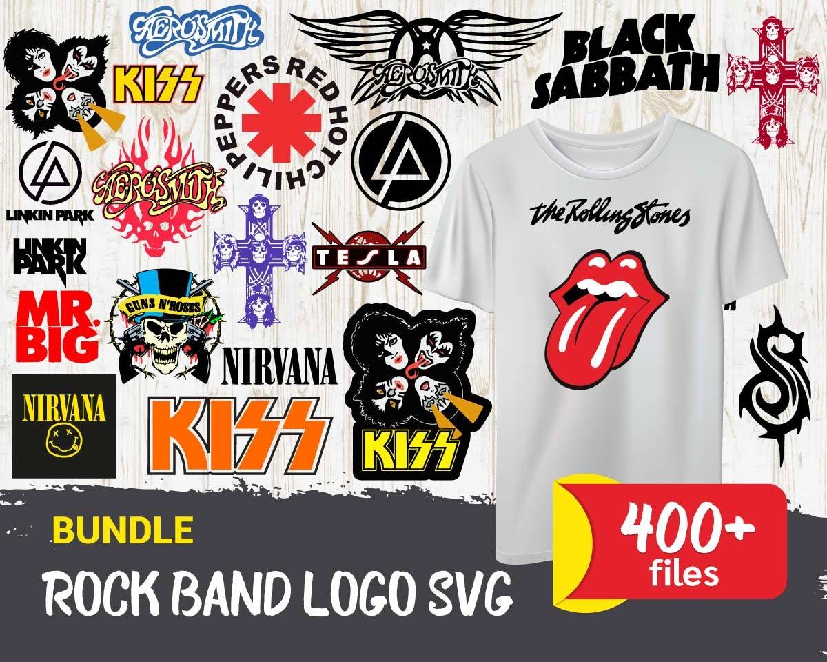 400+ Rock Brand Logo SVG, Rock Band Svg, Bundle Rock Band – SwanSvg