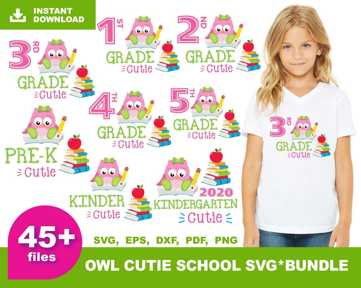 Back To School Mega Bundle, Rainbow Svg, Flamingo School Svg