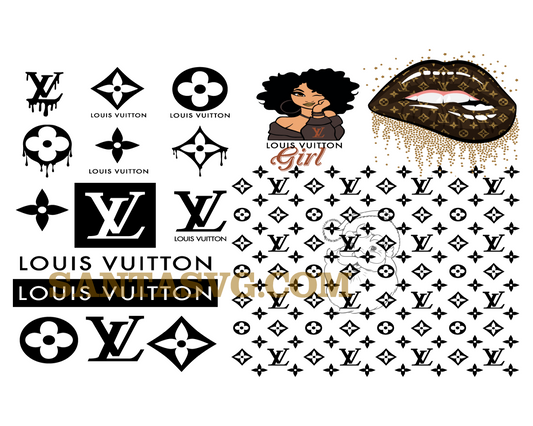 Brand Logo Bundle Svg, Fashion Svg, Logo Bundle Svg