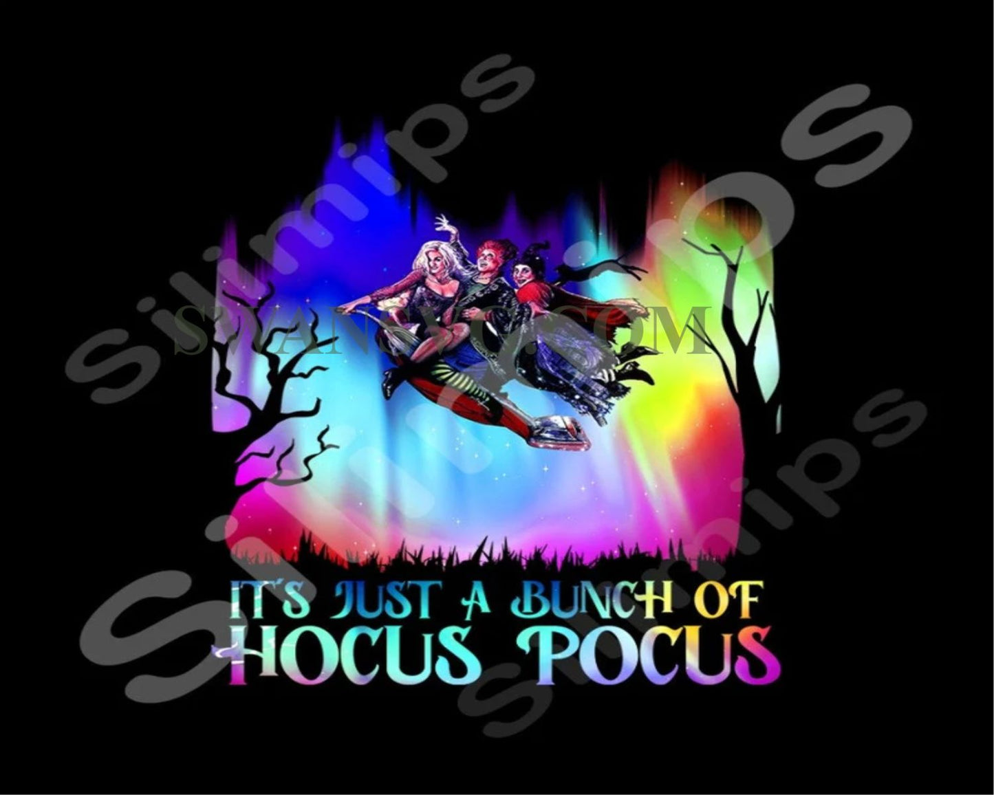 Its Just A Bunch Of Hocus Pocus Tie Png, Halloween Sublimation