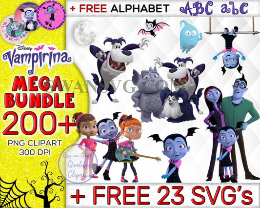 200 Mega Vampirina Bundle Png, Vampirina Png, Vampirina Birthday