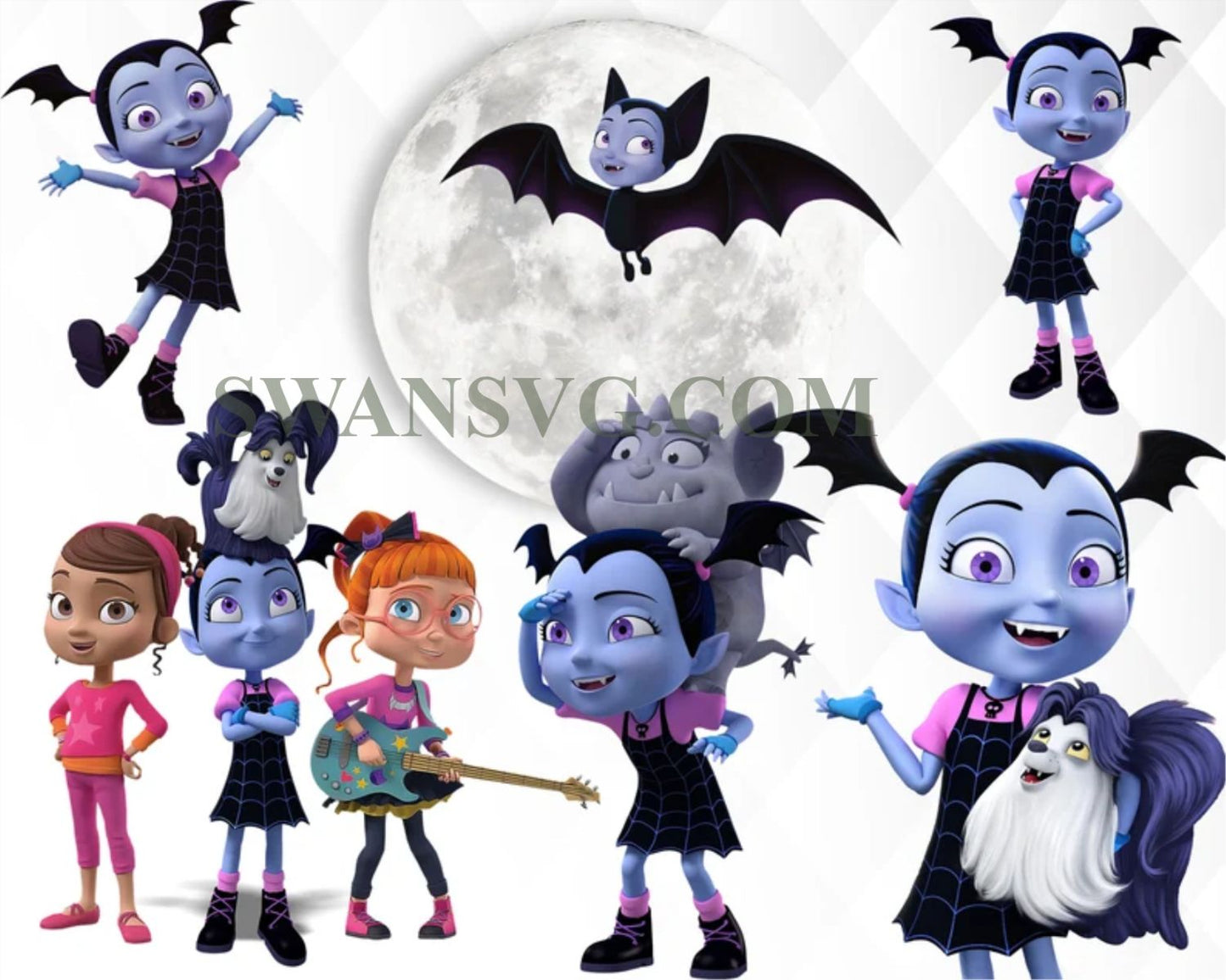 200 Mega Vampirina Bundle Png, Vampirina Png, Vampirina Birthday