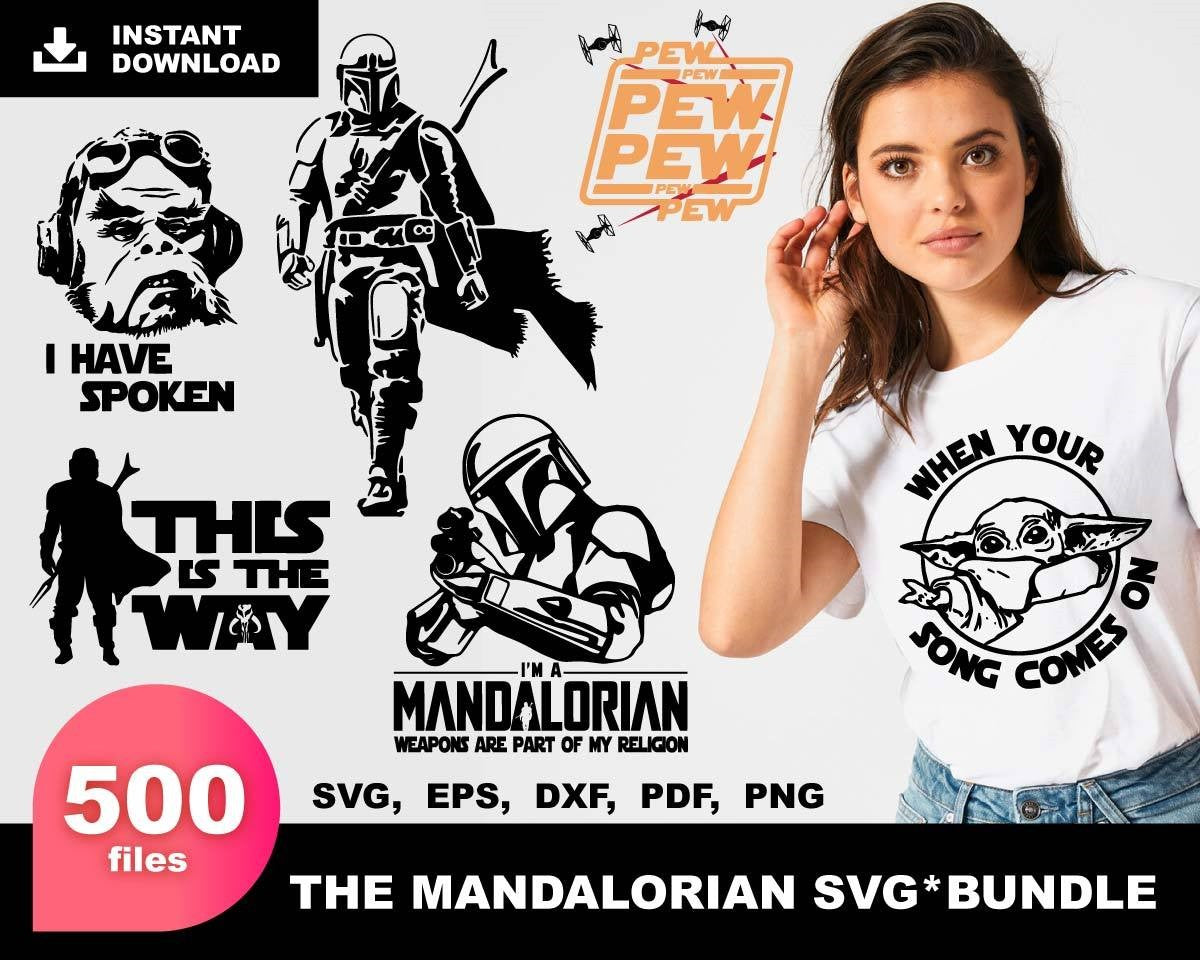 Yoda Mega Bundle Svg, Star War Svg, Baby Yoda Svg, The Mandalorian Svg