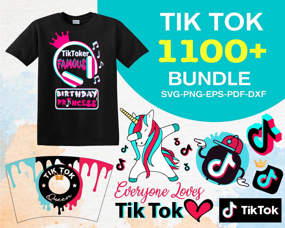 Huge Tiktok Mega Bundle Svg