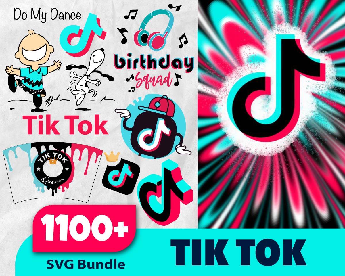 Huge Tiktok Mega Bundle Svg