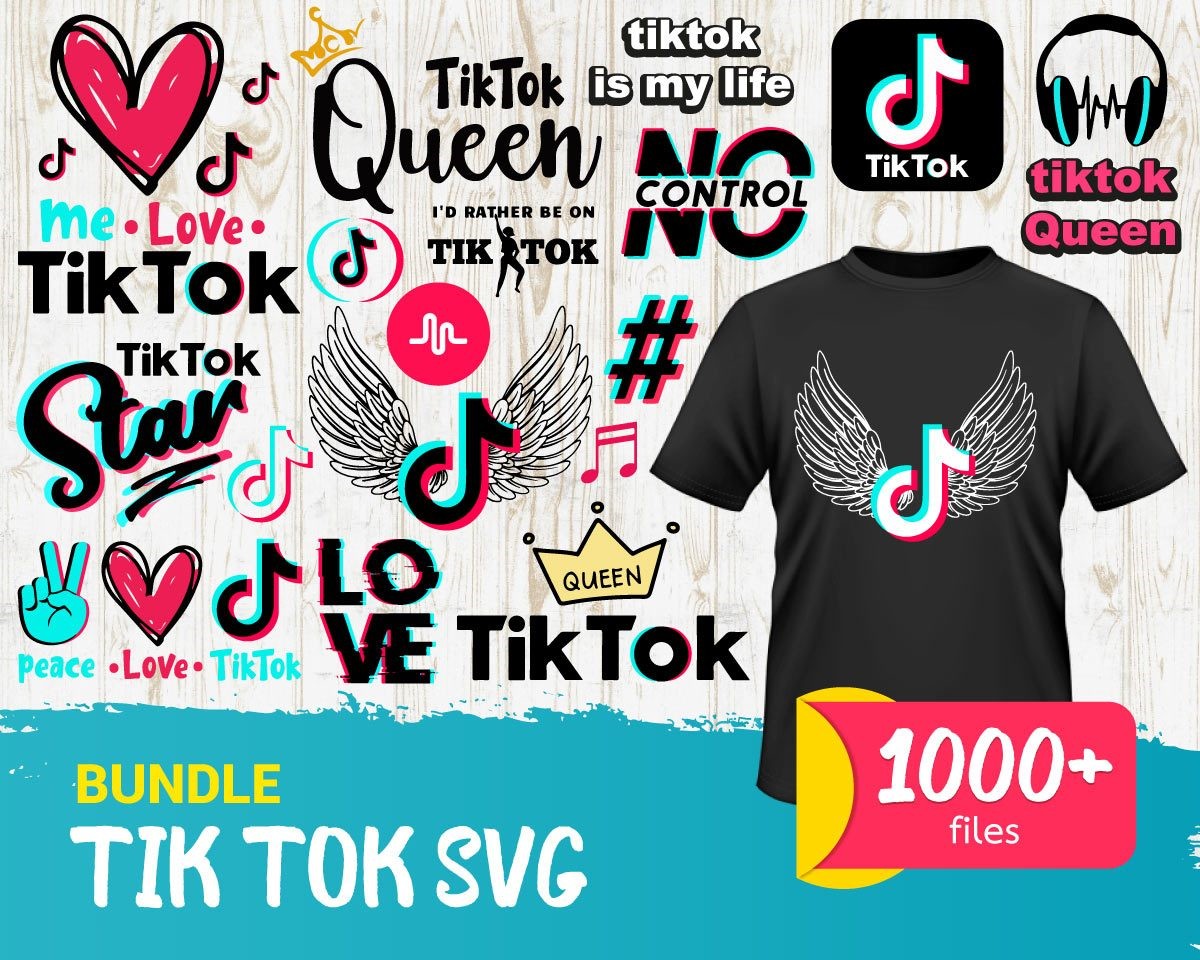 Huge Tiktok Mega Bundle Svg