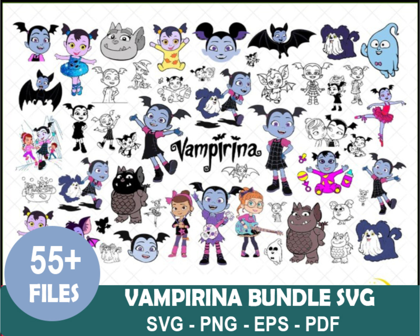 Vampirina Bundle Svg, Vampirina svg, vampirina png, vampirina