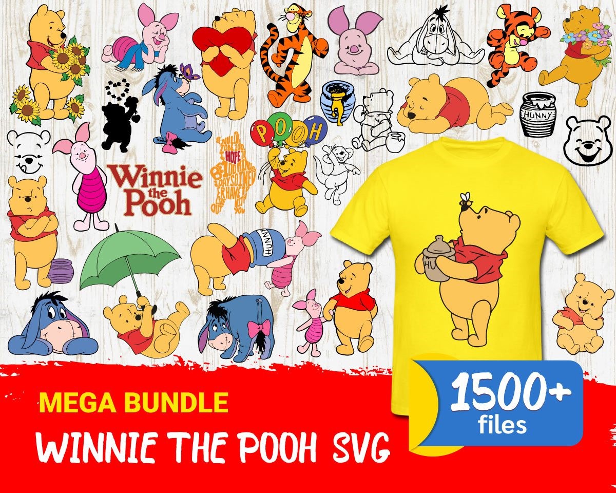 Disney Cartoon Mega Bundle, Lion king Svg, Winnie Poor Svg, Toy Story